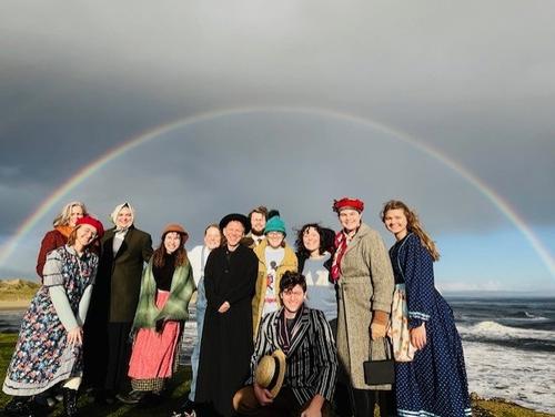 Group photoshoot in Ireland